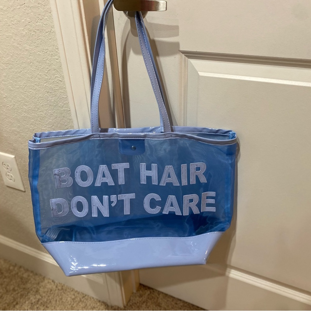 Cute Baby Blue Beach Bag NEW